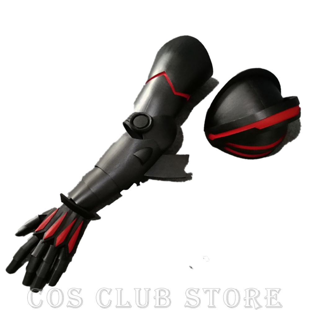 Cosplay Prop Building - อนิเมะงานทั่วไปสร้างคอสเพลย์ที่แข็งแกร่งที่สุด Nagumo Hajime คอสเพลย์แขนเสื้อเกราะมือเล่นในโลกรองเท้าบู๊ทแฟชั่นเครื่องประดับชุด cos