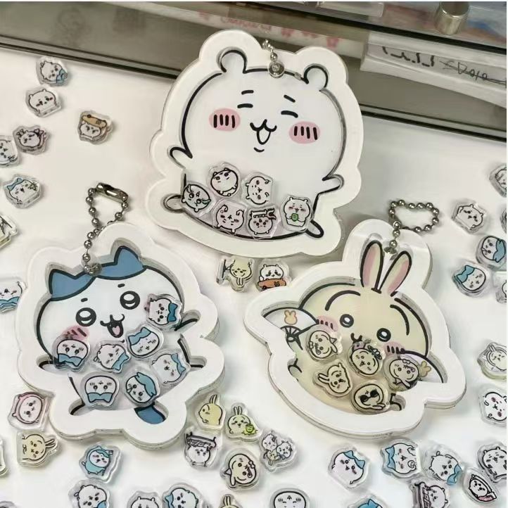 Cosplay Prop Diy - พวงกุญแจอะคริลิค JiiKawa น่ารัก ตกแต่งกระเป๋าเป้ การ์ตูน DIY
