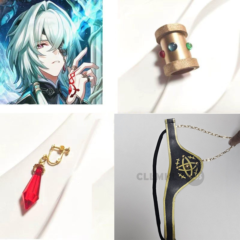 Anaxa Cosplay Prop - เกม Honkai: Star Rail ชุดคอสเพลย์ Anaxa