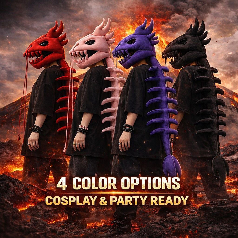 หน้ากากหัวไดโนเสาร์แบบตุ๊กตาพร - Cosplay Prop Patterns บทวิจารณ์และราคา