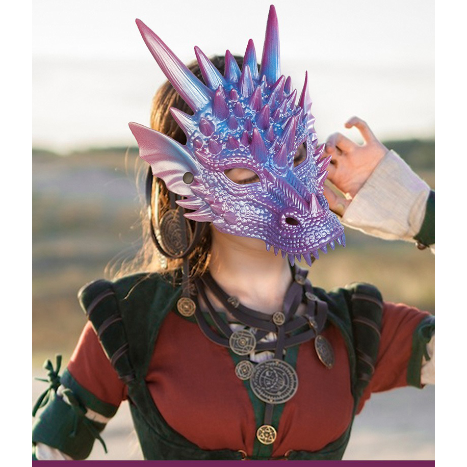 หน้ากากมังกรฟ้ามุกหน้ากากอัศวิ - Cosplay Prop Blueprints บทวิจารณ์และราคา