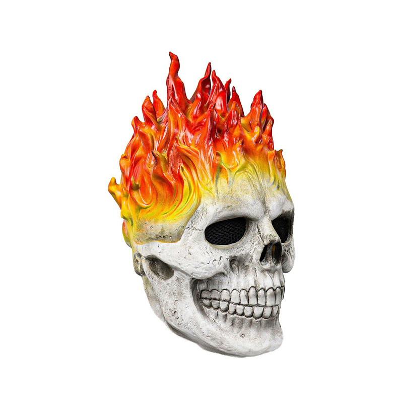หน้ากากฮาโลวีนรูปโครงกระดูกเปล - Cosplay Flame Prop บทวิจารณ์และราคา
