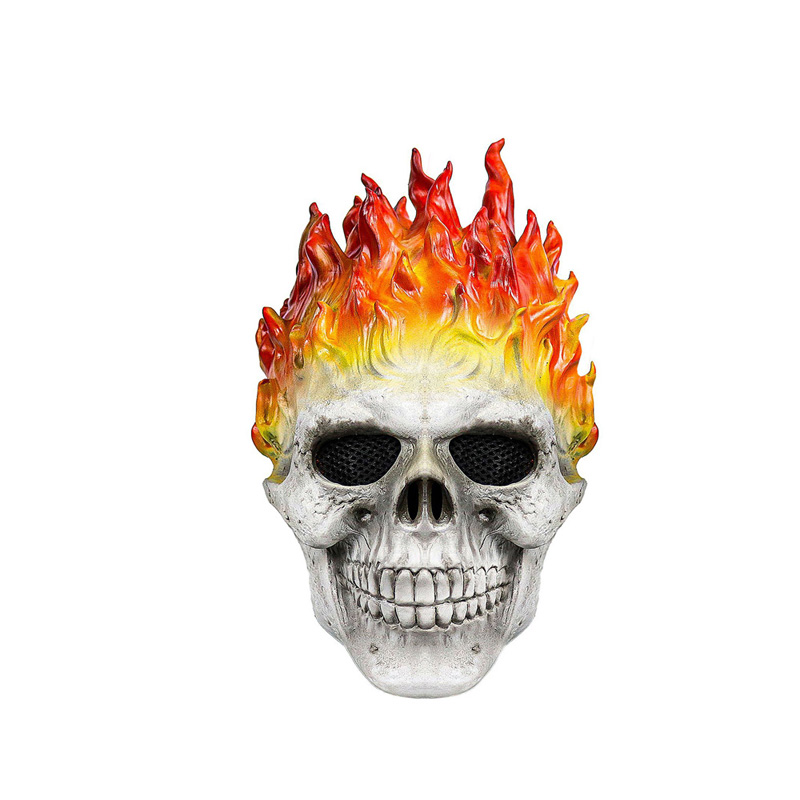 หน้ากากฮาโลวีนรูปโครงกระดูกเปล - Cosplay Flame Prop บทวิจารณ์และราคา