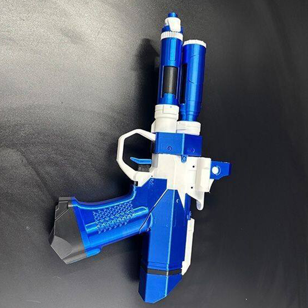 ปืนฮอร์โมนสีน้ำเงิน Delta Acti - Cosplay Prop Blueprints บทวิจารณ์และราคา