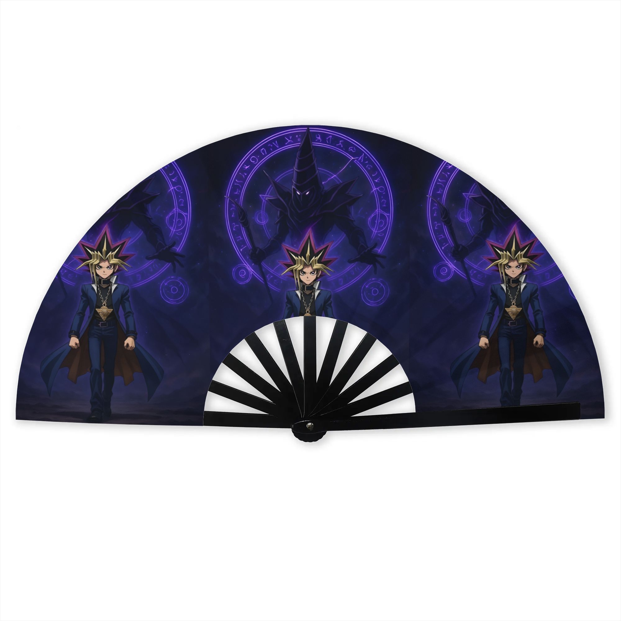 พัดมือพับลายมังกรสีฟ้า-ขาว ยี่ - Cosplay Prop Blueprints บทวิจารณ์และราคา