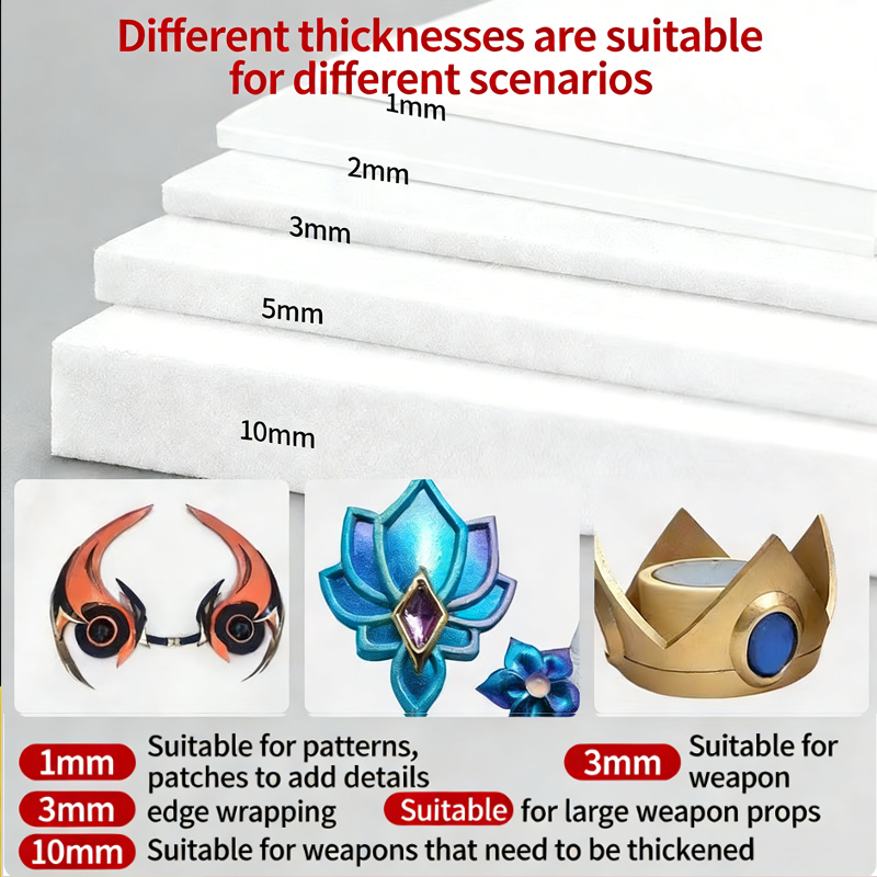 แผ่นโฟม EVA สำหรับงาน DIY, อุป - Cosplay Props Eva Foam บทวิจารณ์และราคา