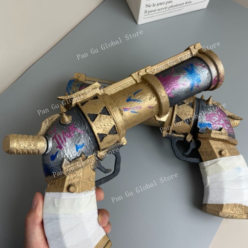 28 ซม./11.02in Jinx ปืนพกที่กํ - Cosplay Prop Pistol บทวิจารณ์และราคา