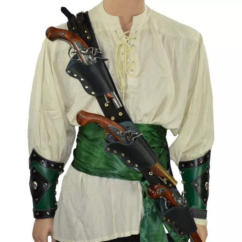 ซองปืนฟลินท์ล็อคแบบเรเนซองส์สำ - Cosplay Prop Pistol บทวิจารณ์และราคา