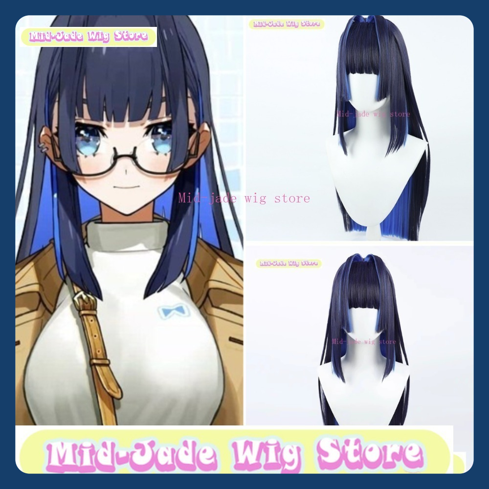 วิกผมหยกกลาง Store Hololive EN - Prop En Cosplay บทวิจารณ์และราคา