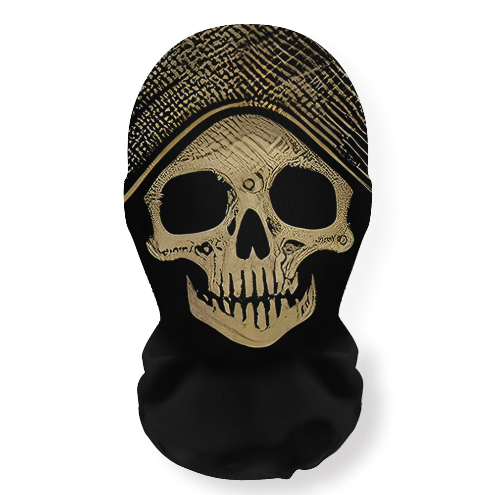 หน้ากากฮาโลวีนลายหัวกะโหลกพิมพ - Cosplay Prop Patterns บทวิจารณ์และราคา