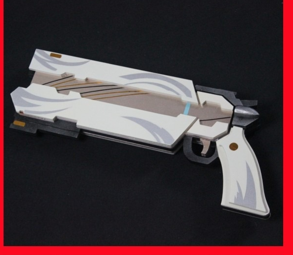 ปืนของเล่นคอสเพลย์อนิเมะ Wuthe - Cosplay Prop Pistol บทวิจารณ์และราคา