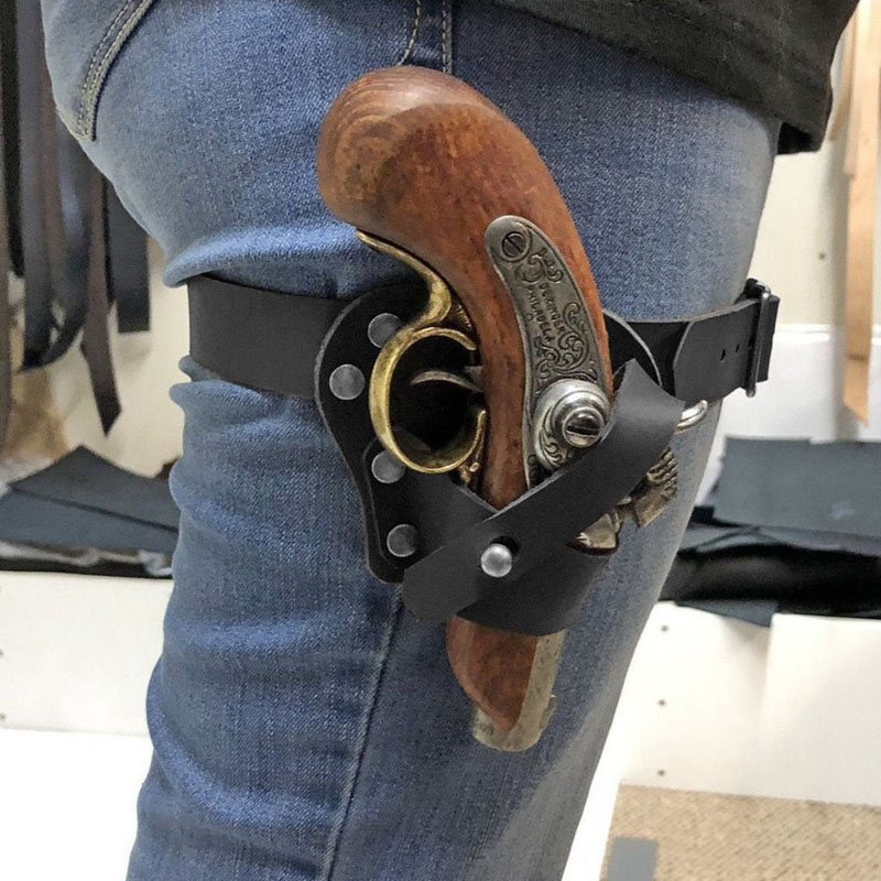ซองปืนพกขนาดเล็กแบบรัดขา สไตล์ - Cosplay Prop Pistol บทวิจารณ์และราคา