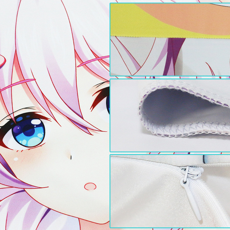 ปลอกหมอนข้างลายตัวละครเกม VTub - Cosplay Prop Blueprints บทวิจารณ์และราคา