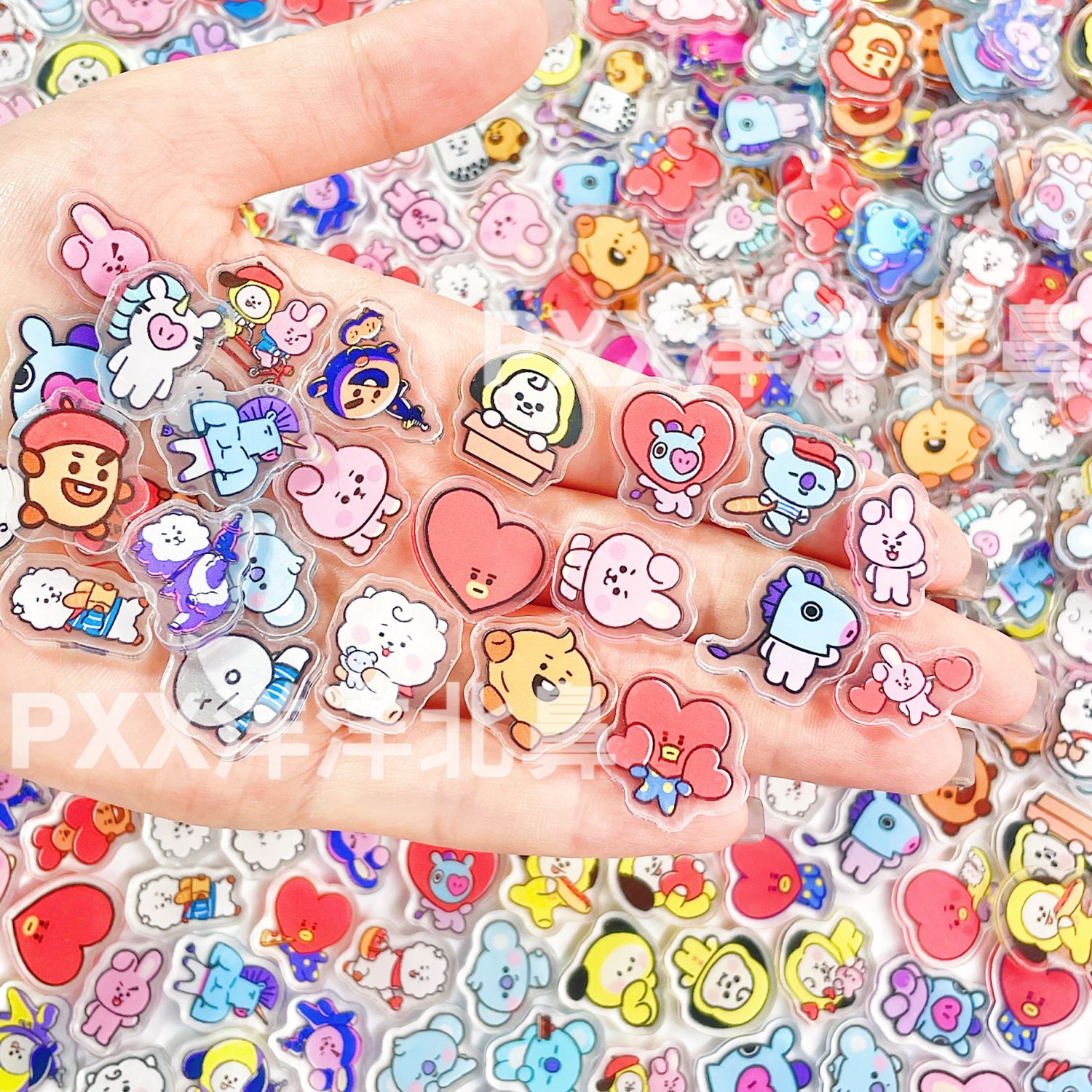 อะคริลิก BT21 BTS แบบชิ้นเดียว - Cosplay Prop Diy บทวิจารณ์และราคา
