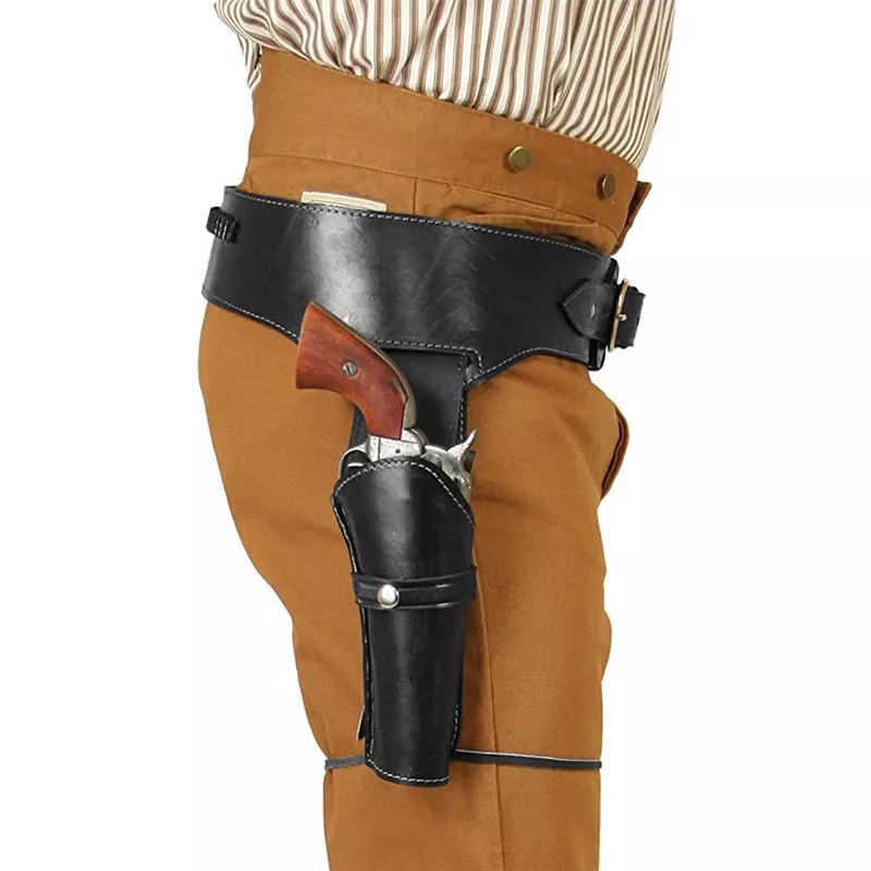 ซองปืนคาวบอยสไตล์วินเทจพร้อมเข - Cosplay Prop Pistol บทวิจารณ์และราคา